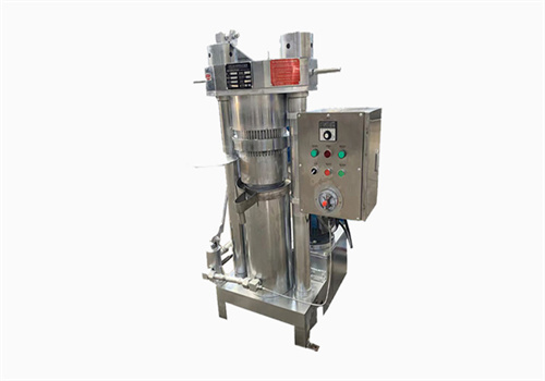 Prensa de aceite pequeña de 5tpd para sésamo en República Dominicana