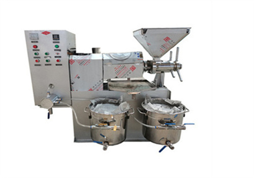 Brasil 300-400 kg/hora extractor de aceite de girasol con prensa de tornillo