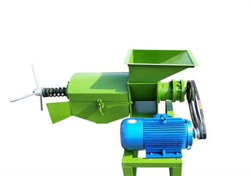 Prensa de aceite de palma de 5.5 kW y 100-200 kg/h de Honduras