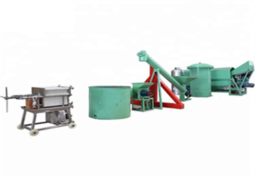 Prensa de aceite de semilla de palma de 1-2 t/h en Brasil